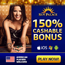 150% Cashable Bonus to $10K!